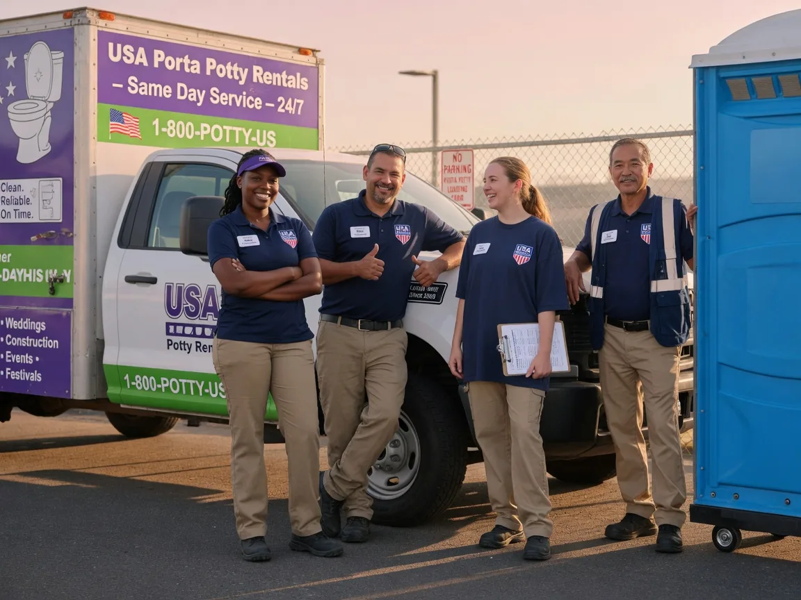 Porta Potty Rental company in Freeman, WV